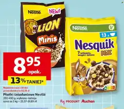 Auchan Płatki śniadaniowe Nestlé oferta