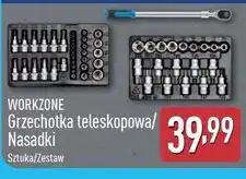 ALDI Zestaw kluczy nasadowych Workzone oferta