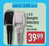 ALDI Komplet dziecięcy 122/128-146/152 L&D oferta