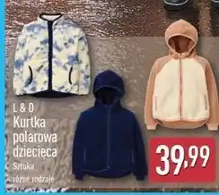 ALDI Kurtka polarowa dziecięca L&D oferta