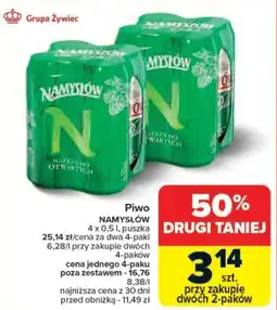 Carrefour Piwo NAMYSŁÓW oferta