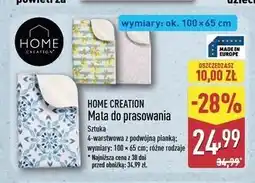 ALDI Mata do prasowania 100 x 65 cm Home Creation oferta
