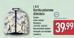 ALDI Kurtka dziecięca 122/128-146/152 L&D oferta