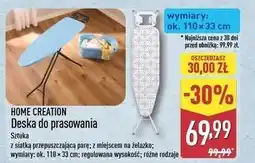 ALDI Deska do prasowania 110 x 33 cm Home Creation oferta