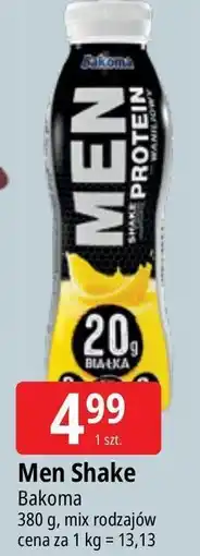 E.Leclerc Shake waniliowy Bakoma Men Protein oferta