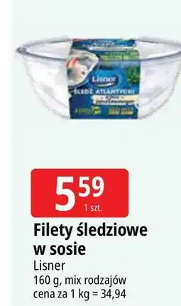 E.Leclerc Śledź atlantycki w sosie śmietanowym Lisner oferta