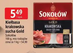 E.Leclerc Kiełbasa krakowska sucha Sokołów Gold oferta