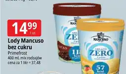 E.Leclerc Lody bez cukru czekoladowe Mancuso Gelati oferta