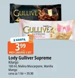 E.Leclerc Lód black vanilla&mango Augusto Gulliver oferta