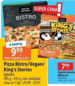 E.Leclerc Pizza king's stories el clasico szynka i pieczarki Iglotex Proste Historie oferta