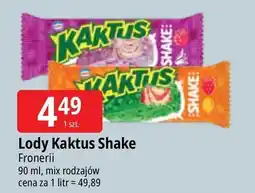 E.Leclerc Lody shake malina Nestle Kaktus oferta