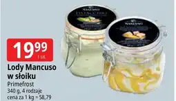 E.Leclerc Lody włoskie w słoiku z sosem i kawałkami słonego karmelu Mancuso Gelati oferta