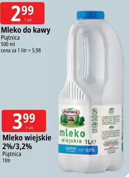 E.Leclerc Mleko wiejskie 2% Piątnica oferta