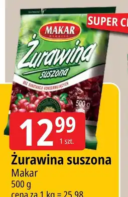 E.Leclerc Żurawina suszona Makar oferta