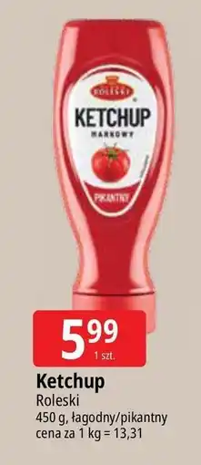 E.Leclerc Ketchup pikantny Roleski Markowy oferta