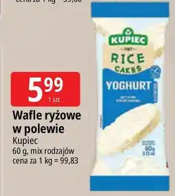 E.Leclerc Wafelki ryżowe w polewie jogurtowej Kupiec oferta