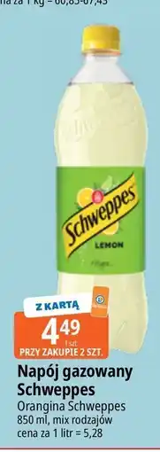 E.Leclerc Napój lemon Schweppes oferta