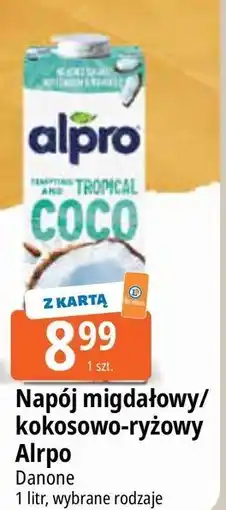 E.Leclerc Napój kokosowy z dodatkiem ryżu Alpro oferta
