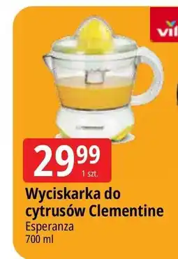 E.Leclerc Wyciskarka do cytrusów clementine ekj001 Esperanza oferta