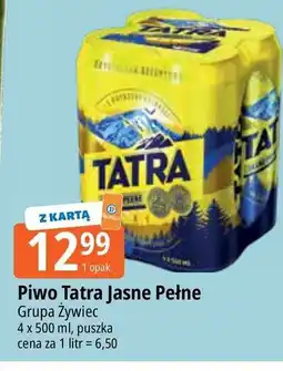 E.Leclerc Piwo Tatra Jasne Pełne oferta