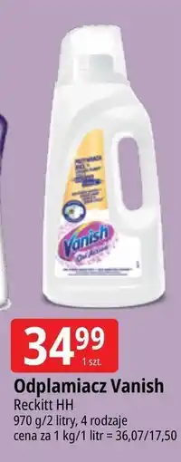 E.Leclerc Odplamiacz w płynie white Vanish Oxi Action oferta