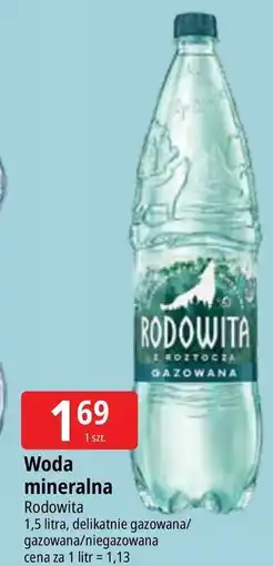 E.Leclerc Woda delikatnie gazowana Rodowita Z Roztocza oferta
