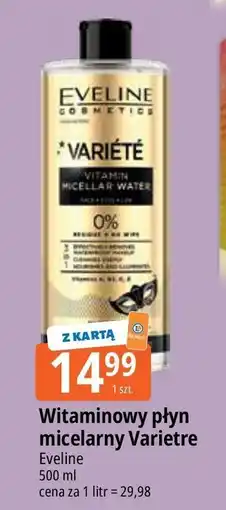 E.Leclerc Płyn micelarny Eveline Variete oferta