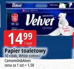 E.Leclerc Papier toaletowy comfort Velvet oferta