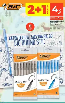Dealz Długopis round stick classic czarny Bic Round Stick oferta