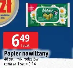 E.Leclerc Papier toaletowy nawilżany rumianek & aloe vera Velvet oferta