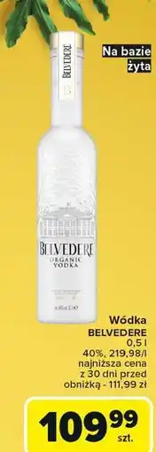 Carrefour Wódka Belvedere Organic oferta
