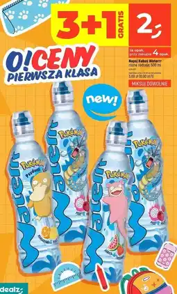 Dealz Woda pokemon arbuz truskawka Kubuś Waterrr oferta