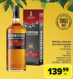 Carrefour Whisky karton Auchentoshan 12 Yo oferta