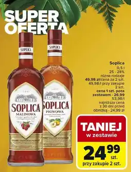 Carrefour Likier 28% Soplica Pigwowa oferta