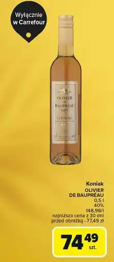 Carrefour Koniak Olivier De Baupreau Cognac oferta