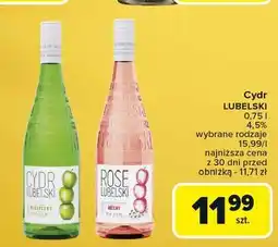 Carrefour Cydr Lubelski Rose oferta