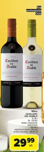 Carrefour Wino Casillero Del Diablo Sauvignon Blanc oferta
