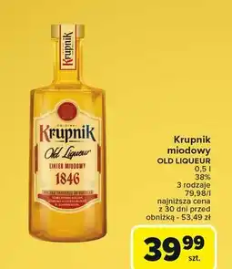 Carrefour Likier Krupnik Old oferta