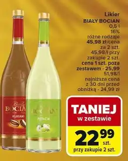 Carrefour Likier Biały Bocian Pistacja oferta