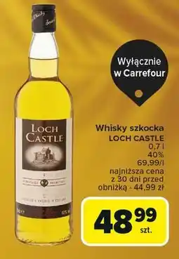 Carrefour Whisky Loch Castle oferta