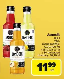 Carrefour Likier 25% Janosik Cytrynówka oferta