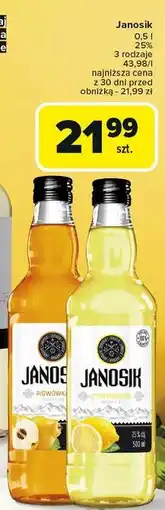 Carrefour Wódka Janosik Cytrynówka oferta