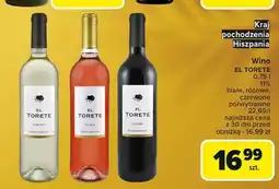 Carrefour Wino El Torete Semi Dry oferta