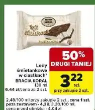 Carrefour Express Lody w ciastkach śmietankowe Bracia Koral Jak Dawniej oferta