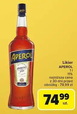 Carrefour Likier Aperol Aperitivo oferta