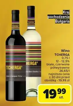 Carrefour Wino Tcherga White oferta