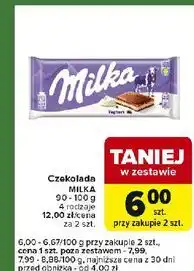 Carrefour Express Czekolada yoghurt Milka oferta