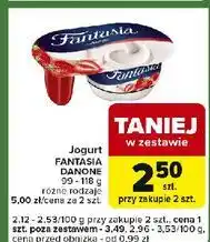 Carrefour Express Jogurt z truskawkami Danone Fantasia oferta
