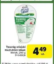 Carrefour Express Twaróg chudy Mazurski Smak oferta