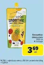 Carrefour Express Smoothie jabłko-ananas-porzeczka Owolovo oferta